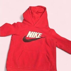 Nike Kids Bright Red Hoodie
